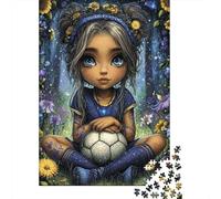 Puzzle Adulte 1000 Pièces Enchanted Forest Soccer Dreams Puzzles pour Adolescents - Anti-Stress - Chaque Pièce Est Unique - Jeu Stimulant 52x38cm/1000pcs