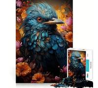 Puzzle Adulte 1000 pièces Étourneau du Cap,Jeu de précision,Jouet cérébral Intelligent,pour Passer Le Temps Libre,Cadeau d'anniversaire pour stimuler l'esprit (50x75cm)