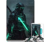 Puzzle Adulte 1000 pièces Fantasy Ninja Knight, Jouet éducatif et décompressant, idéal comme Cadeau pour Toute la Famille (75x50cm)