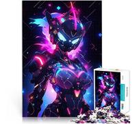 Puzzle Adulte 1000 pièces Fille Robot cybernétique animée pour Le Jeu éducatif Challenge Toy Bon Cadeau 75x50cm