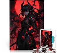 Puzzle Adulte 1000 pièces Fille samouraï démoniaque Entraînez Votre Cerveau et Vos Mains est idéal comme Cadeau pour Toute la Famille 38x52cm