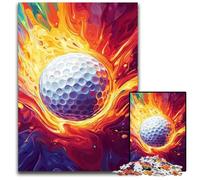 Puzzle Adulte 1000 pièces Fire Golf Puzzle Jouets Cadeau Éducatif Intellectuel Décompression Amusant Jeu Familial 50X75CM