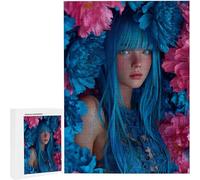 Puzzle Adulte 1000 Pièces Fleur Fleurs 75 x 50cm Puzzles pour Adultes Jeu éducatif Défi Jouets 1000 Pièces pour Enfants, Jigsaw de Bricolage Coloré pour la Décor de la Maison PjY3629 0-K