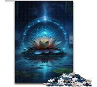 Puzzle Adulte 1000 pièces Galaxy Fantasy Lotus Puzzle Jeu Familial interactif, pour Les Vacances, Jeu d'activités familiales (Taille : 26x38cm)