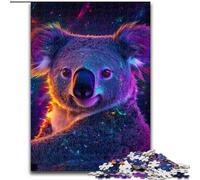 Puzzle Adulte 1000 pièces Galaxy Leopard Jigsaw, Un défi créatif pour Les passionnés, pour se détendre (Taille : 50x75cm)