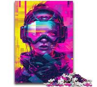 Puzzle Adulte 1000 pièces Guerrier mécanique Un défi à relever, mais Amusant et Humoristique Cadeau d'anniversaire, Cadeaux, décoration Murale 26x38cm