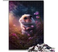 Puzzle Adulte 1000 pièces Hamster 1000 pièces Puzzle Adulte pour Adolescents 14 Ans et Plus, Décoration d'intérieur (Taille 50x75cm)
