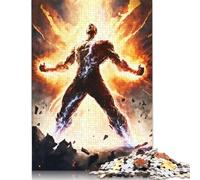 Puzzle Adulte 1000 pièces Homme Dieu Explosion Puzzle Puzzles pour Adultes Puzzles Amusants 1000 pièces (75 x 50 cm)
