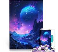 Puzzle Adulte 1000 pièces Infini au-delà de la planète Compétition de Vitesse Manuelle est idéal comme Cadeau pour Toute la Famille 75x50cm