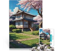 Puzzle Adulte 1000 pièces inspiré du Style Anime Jouet éducatif intellectuel décompressant Convient aux Couples 38x26cm