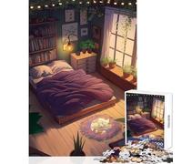 Puzzle Adulte 1000 pièces Jeu éducatif idéal pour Les dimanches tranquilles Cadeau Parfait Décoration de Bureau Dimensions 38x26cm