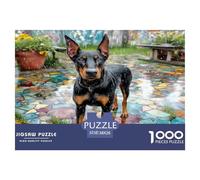 Puzzle Adulte 1000 pièces - Kelpie (Mosaïque Chemin Ensoleillé) - Jeu de Puzzle Impossible, Difficile et Stimulant, idéal pour la décoration Murale et Les Cadeaux. 38 x 26 cm / 1000 pièces