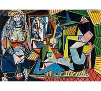 Puzzle Adulte 1000 Pièces La Femme d'Alger de Pablo Picasso 70x50cm Puzzles pour Adultes Jeu éducatif Défi Jouets 1000 Pièces Puzzles pour Adultes Enfants