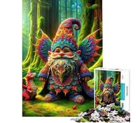 Puzzle Adulte 1000 pièces La forêt fractale Puzzle Mystique Jeu Manuel Défi Difficile Offre spéciale Cadeaux pour Toute la Famille (Taille 38x52cm)