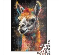 Puzzle adulte 1000 pièces Lame peinte Puzzle en bois pour adultes et adolescents Puzzle éducatif pour l'apprentissage 1000 pièces (75x50 cm)