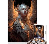 Puzzle Adulte 1000 pièces L'Ange des Ténèbres Jeu éducatif Idée Cadeau Convient pour la décoration de Bureau Dimensions 50x75cm