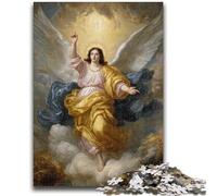 Puzzle Adulte 1000 pièces L'Archange Gabriel, Jeux éducatifs, décoration d'intérieur, Cadeaux Uniques (26x38cm)