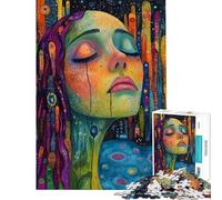 Puzzle Adulte 1000 pièces Larmes oniriques pour Adolescents idéal pour Passer Le Temps à la Maison Cadeau d'anniversaire de Noël ou Autre (Dimensions 50x75cm)