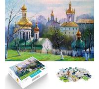 Puzzle Adulte 1000 pièces Laure des Grottes de Kiev Jeux éducatifs Décoration d'intérieur Convient pour la décoration de Bureau 52x38cm