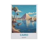 Puzzle Adulte 1000 Pièces,Le Caire, Égypte,Puzzle Classique Jouet Jeu De Puzzle Unique Décorations pour La Maison Et Cadeaux Puzzle pour Enfants Et Adultes(50x70cm)-BI35