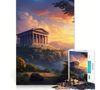 Puzzle Adulte 1000 pièces Le Crépuscule des Dieux, Jeu d'assemblage précis, Jouet cérébral Intelligent, pour Passer Le Temps Libre, Cadeau d'anniversaire pour stimuler l'esprit (50x75cm)