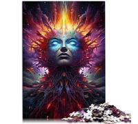 Puzzle Adulte 1000 pièces Le Dieu de l'univers DIY Puzzle Toys 26x38cm est idéal comme Cadeau pour Toute la Famille pour Les Adolescents de 14 Ans et Plus