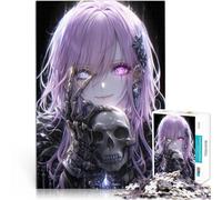 Puzzle Adulte 1000 pièces Le Murmure du Crâne Aidez Le Cerveau à exercer des Jouets addictifs pour cultiver la Patience Super Cadeau 38x26cm