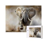 Puzzle Adulte 1000 Pièces Les éléphants 75x50cm Impossible Difficile Défiant, Puzzles pour Adultes Jeu éducatif Défi Jouets 1000 Pièces Puzzles pour Adultes, Divertissement Créatif Cadeau u-113