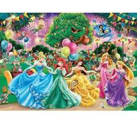 Puzzle Adulte 1000 Pieces Les Princesses Belle Cendrillon Aurore Raiponce - Collection Dessin animé + Carte Tigre