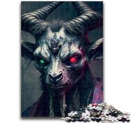 Puzzle Adulte 1000 pièces Les Yeux du Diable pour et à partir de 14 Ans Jouets de Jeu Car C'est Un pour Toute la Famille 50x75cm
