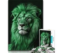 Puzzle Adulte 1000 pièces Lion coloré pour Adolescent activité familiale Amusante à la Maison Cadeau d'anniversaire Cadeau de Voyage 26x38cm