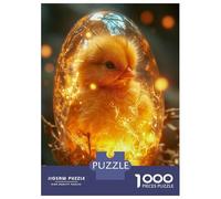 Puzzle Adulte 1000 Pièces Little Chick Egg Rebirth Puzzles Adultes - Jeux Relaxants - Course De Vitesse Manuelle - Idéal comme Cadeau pour Toute La Famille 70x50cm/1000pcs