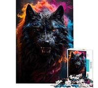 Puzzle Adulte 1000 pièces Loup-Garou Activités Amusantes à la Maison Jeu de réflexion Stimulant et Difficile adapté aux Personnes de 14 Ans et Plus (38x26cm)