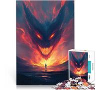 Puzzle Adulte 1000 pièces Monstre dans Le Ciel Difficile à réaliser mais Amusant et Humoristique Une œuvre d'art 75x50cm