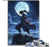 Puzzle Adulte 1000 pièces Moon Ninja Puzzle Adulte 1000 pièces : Stimulant et divertissant, activité familiale (Taille 26x38cm)