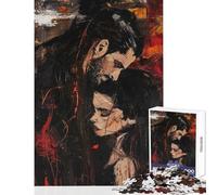 Puzzle Adulte 1000 pièces « Murmure de Passion » Jeu Familial Difficile décoration Murale Convient pour la décoration de Bureau (38x52cm)