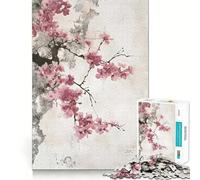 Puzzle Adulte 1000 pièces Murmures de Fleurs,Finitions soignées,Jeu d'exercice Mental,Divertissement Facile,décoration de Noël (38x52cm)