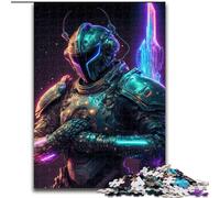 Puzzle Adulte 1000 pièces Neon Blade Hero Jigsaw, Un défi créatif pour Les passionnés, pour se détendre (Taille : 26x38cm)