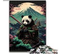 Puzzle Adulte 1000 pièces Panda Jigsaw, Un défi créatif pour Les passionnés, Un pour se détendre (Taille : 26x38cm)