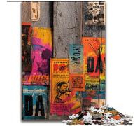 Puzzle Adulte 1000 pièces Paris Collage Puzzle DIY Décoration, Défi cérébral, pour Adulte, Famille, Cadeau de Vacances 50x75cm
