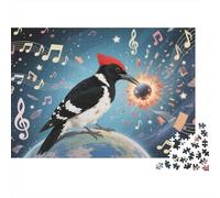 Puzzle Adulte 1000 Pièces Partition Musicale du pic épeiche 3D, Puzzle en Bois, Adultes Et Enfants À Partir De 14 Ans, Hands on Game, Décoration, Cadeau Famille 1000pcs (75x50cm)