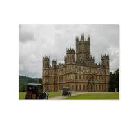 Puzzle Adulte 1000 Pièces Paysage Puzzle en Papier Puzzle en 3D，Château，DIY Art Moderne Cadeau Spécial Déco Maison（50x70cm）-I9