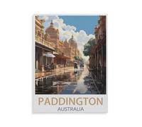 Puzzle Adulte 1000 Pièces Paysage Puzzle en Papier Puzzle en 3D,Paddington Australie,DIY Art Moderne Cadeau Spécial Déco Maison(38x26cm)-HE13