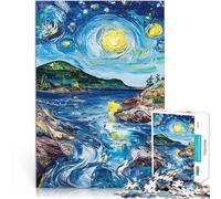 Puzzle Adulte 1000 pièces Paysages et Symboles de beauté à Travers Les 46 États-Unis Jeu de Quiz Bon Cadeau 75x50cm