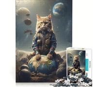 Puzzle Adulte 1000 pièces Perdus dans l'espace décoration Murale Cadeau d'anniversaire Unique 38x52cm