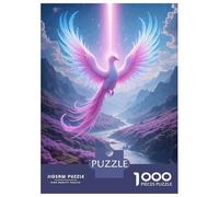 Puzzle Adulte 1000 Pièces Phoenix Rising Lavender Valley Puzzles Adultes Vacances À La Maison Activités Amusantes À Faire À La Maison Cadeaux pour Les Amis Et La Famille 70x50cm/1000pcs