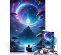 Puzzle Adulte 1000 pièces Planète Imaginaire Difficile à réaliser mais Amusant et Humoristique Idées Cadeaux 75x50cm