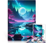 Puzzle Adulte 1000 pièces Planète Imaginaire Jouets éducatifs et d'apprentissage Jeux familiaux Cadeau d'anniversaire 50x70cm