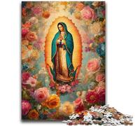 Puzzle Adulte 1000 pièces Portrait de Marie la Mère, Puzzle 1000 pièces, Anti-Stress, défi Difficile, décoration d'intérieur Unique et Cadeaux (75x50cm)
