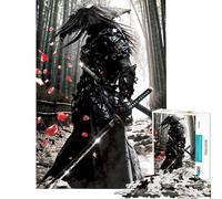 Puzzle Adulte 1000 pièces Predator Samurai pour Anniversaire Noël Jeu de précision à Assembler et à Manipuler À partir de 14 Ans (38x52cm)
